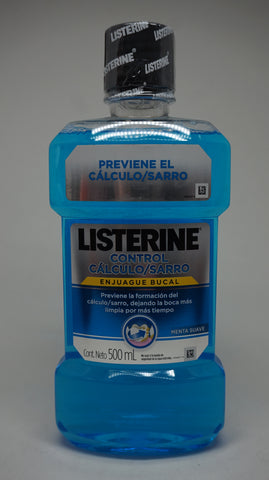 ENJUAGUE BUCAL LISTERINE ANTISARRO 500ML