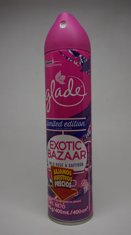 GLADE AEROSOL EXOTIC BAZAAR 400ML