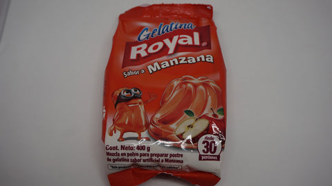 GELATINA ROYAL MANZANA 400GR