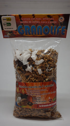 GRANOLIFE 7 CEREALES 400 GR