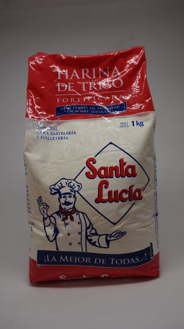 HARINA SANTA LUCIA CON POLVO HORNEAR 1KG