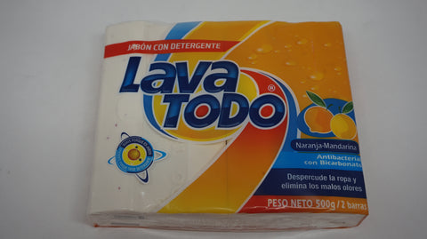 JABÓN LAVATODO NARANJA X 2 500 GR