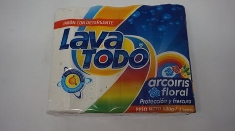 JABÓN LAVATODO FLORAL X 2 500 GR