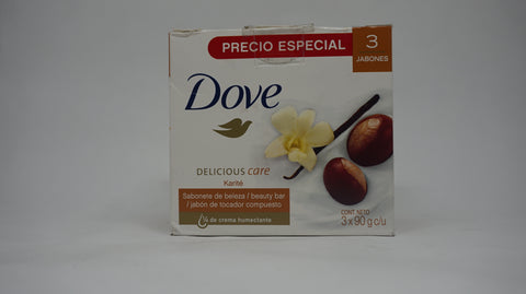 JABÓN DOVE KARITÉ TRIPACK 270GR
