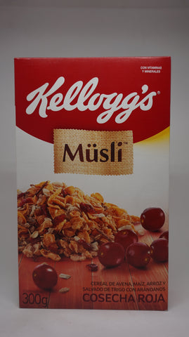 KELLOGG'S MUSLI ARÁNDANO 300GR