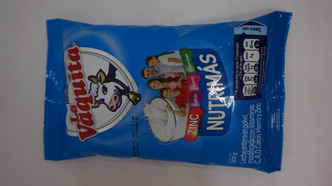 LECHE EN POLVO LA VAQUITA INSTANTÁNEA 200GR