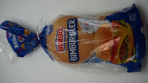 PAN PARA HAMBURGUESA BIMBURGUER 230GR