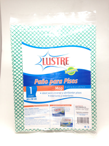 PAÑO PARA PISOS LUSTRE MOP 40X50CM