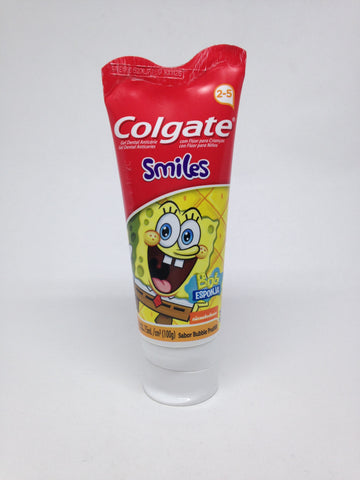 PASTA DENTAL COLGATE KIDS SMILES 2-5 AÑOS 75ML