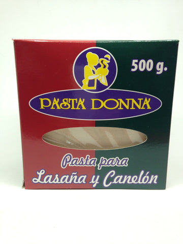 PASTA DONNA LASAÑA Y CANELON