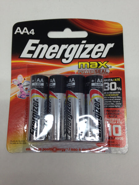 PILA ENERGIZER 2AA X 4 U
