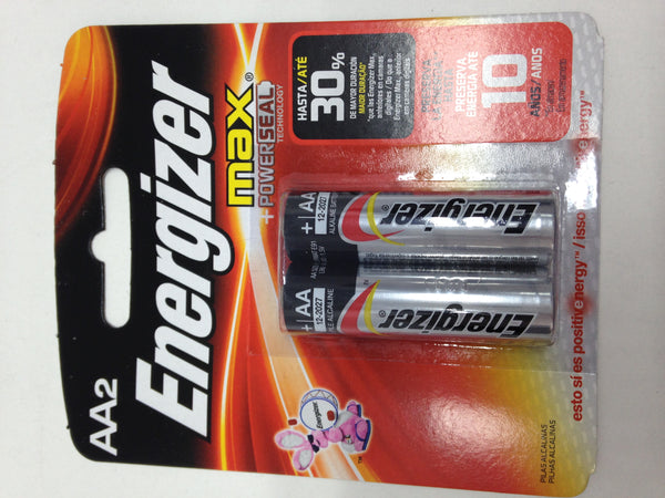 PILA ENERGIZER 2AA X 2 U
