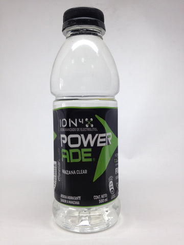 POWERADE MANZANA CLEAR 500ML