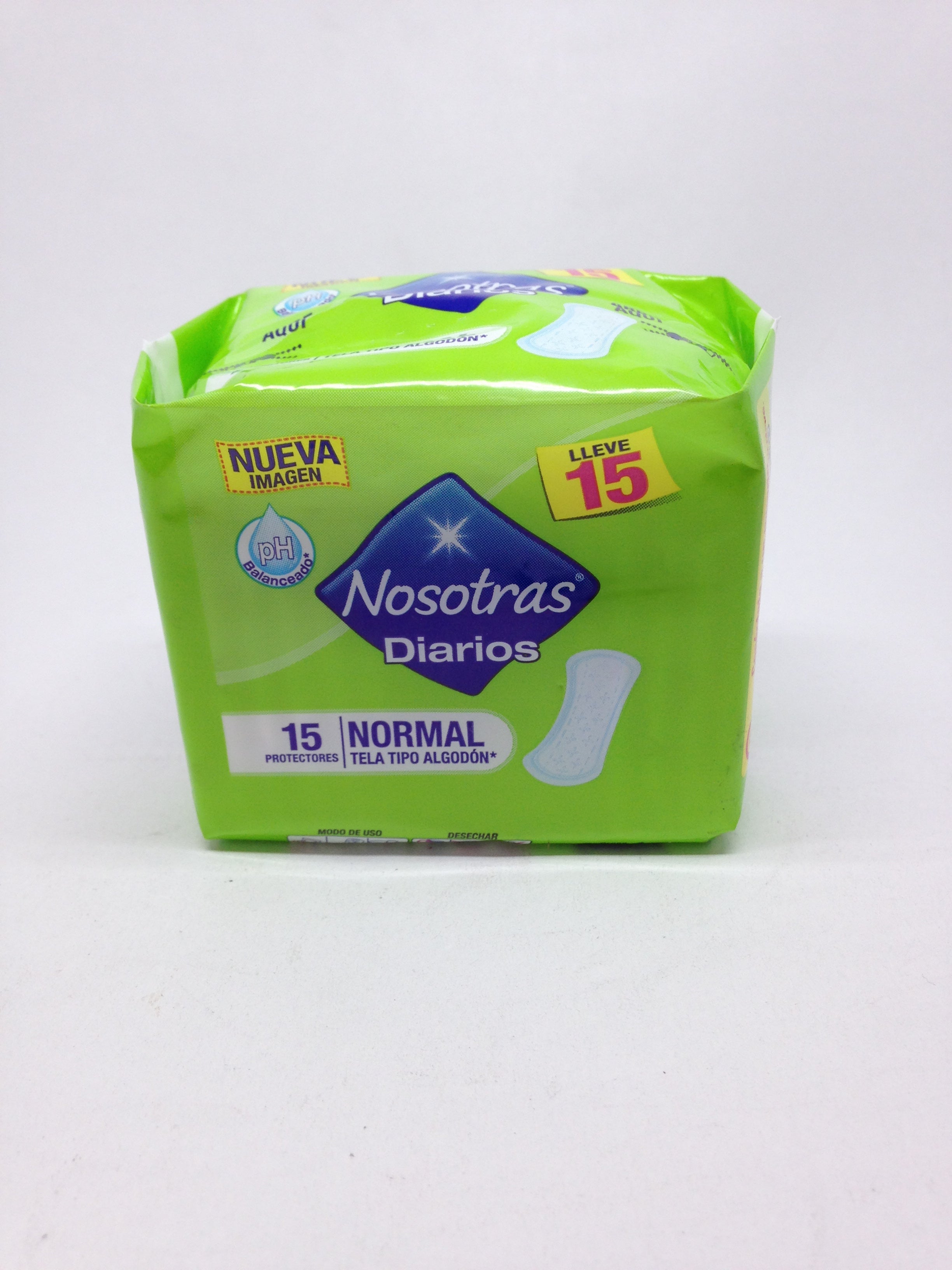 PROTECTORES DIARIOS NOSOTRAS X 15