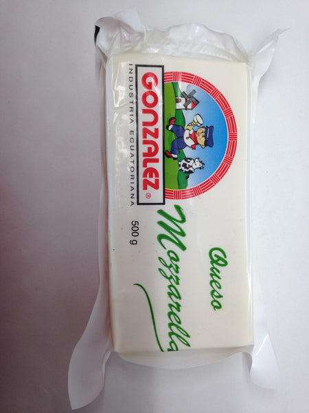 QUESO GONZÁLEZ MOZARELLA 500GR