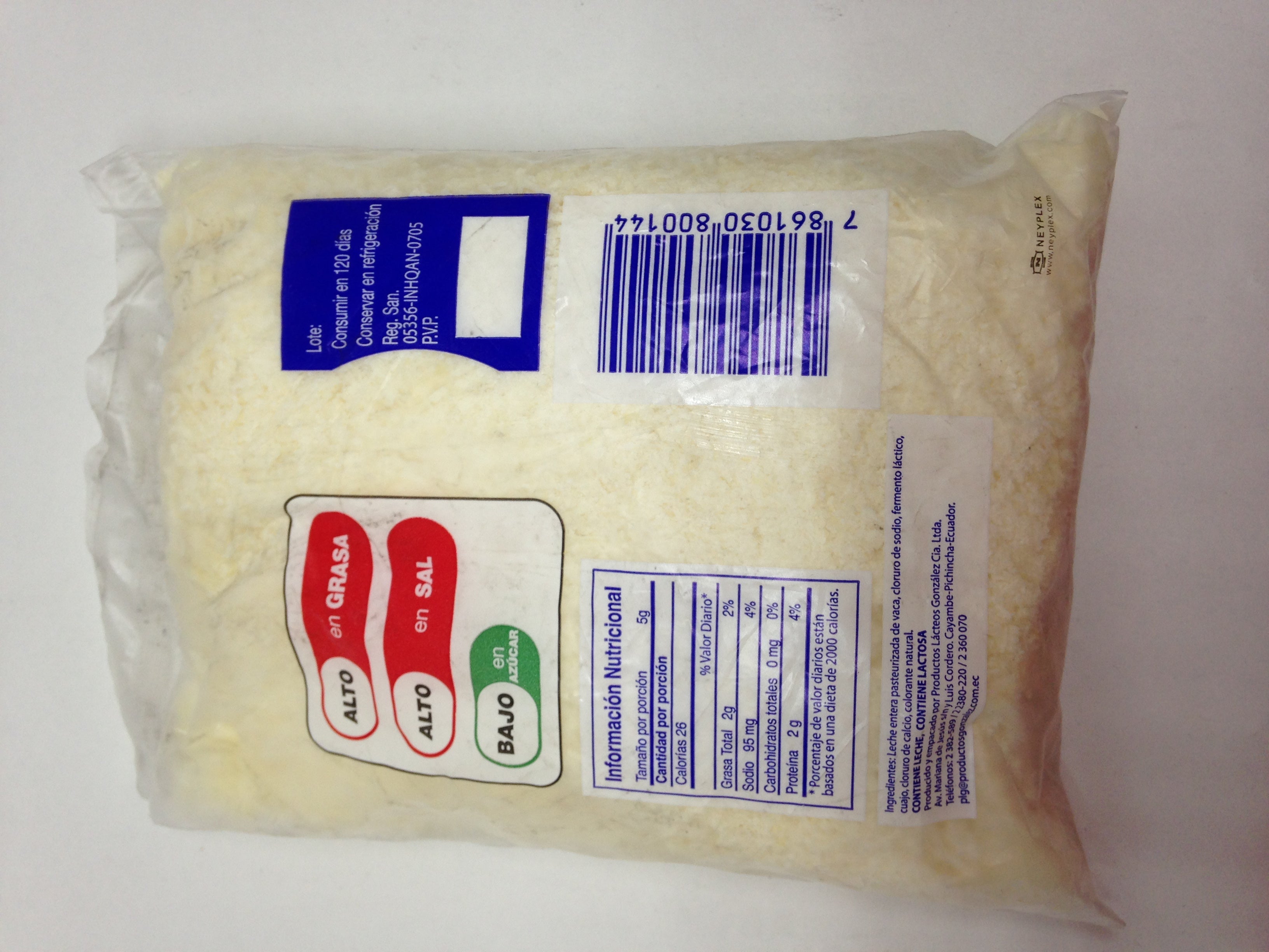 QUESO GONZÁLEZ PARMESANO 150GR