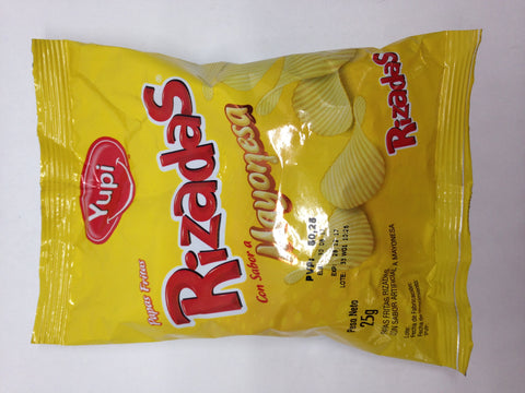 RIZADAS YUPI MAYONESA 25GR
