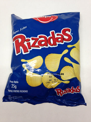 RIZADAS YUPI NATURAL 25GR
