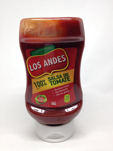 SALSA TOMATE LOS ANDES SQUEEZE 395GR