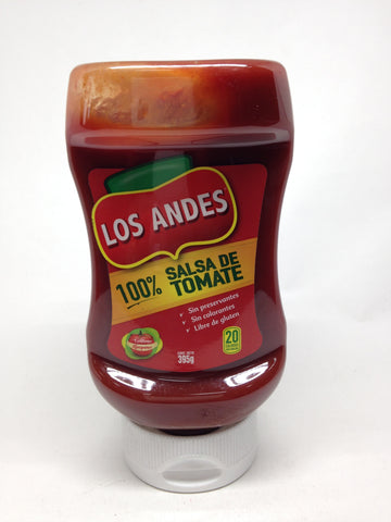 SALSA TOMATE LOS ANDES SQUEEZE 395GR