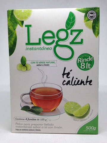TÉ LEGZ CALIENTE LIMÓN CAJA 500GR