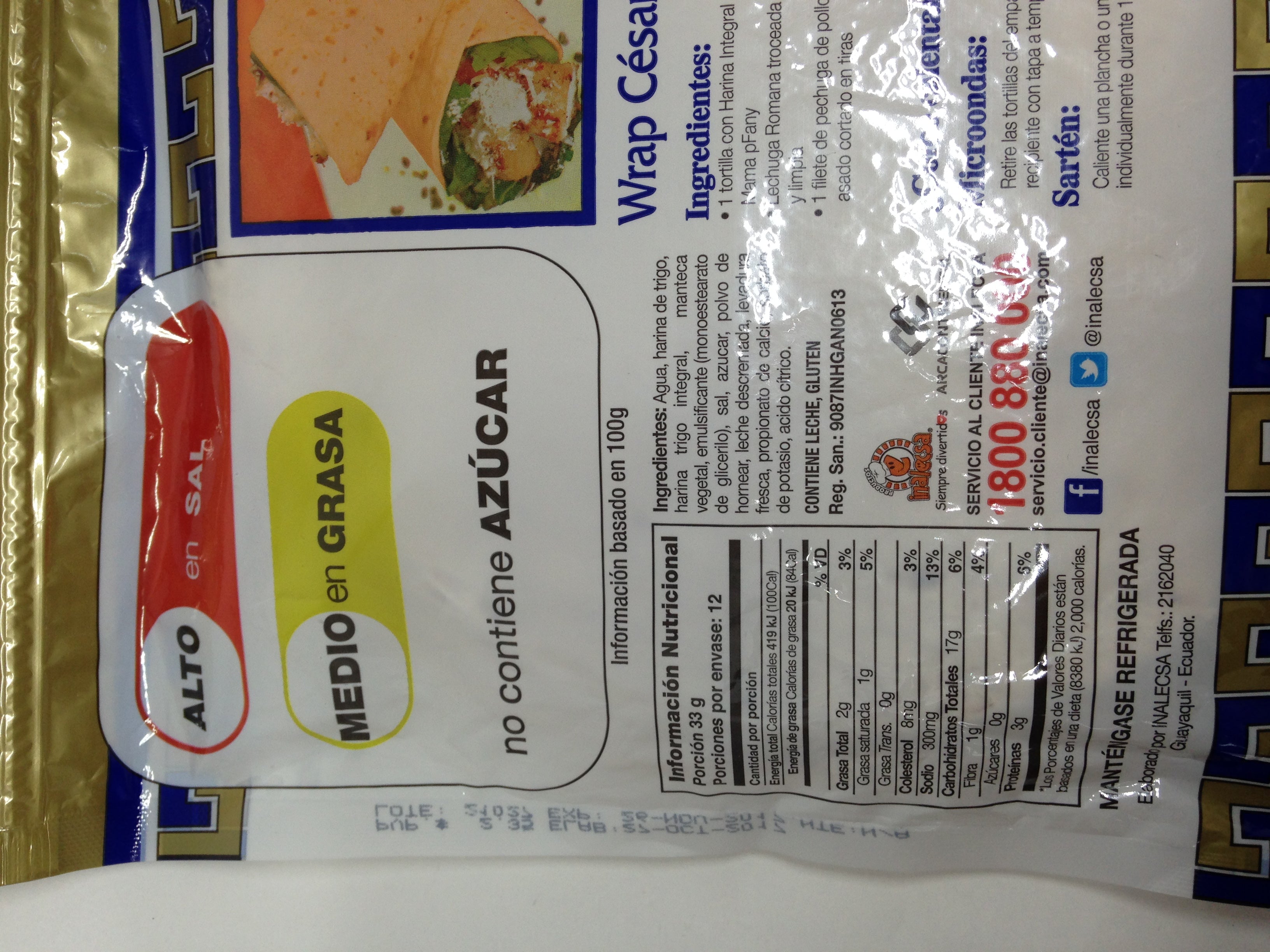 TORTILLAS MAMA FANY INTEGRAL 400GR