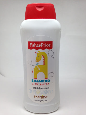 SHAMPOO MENINO FISHER PRICE MANZANILLA 500ML